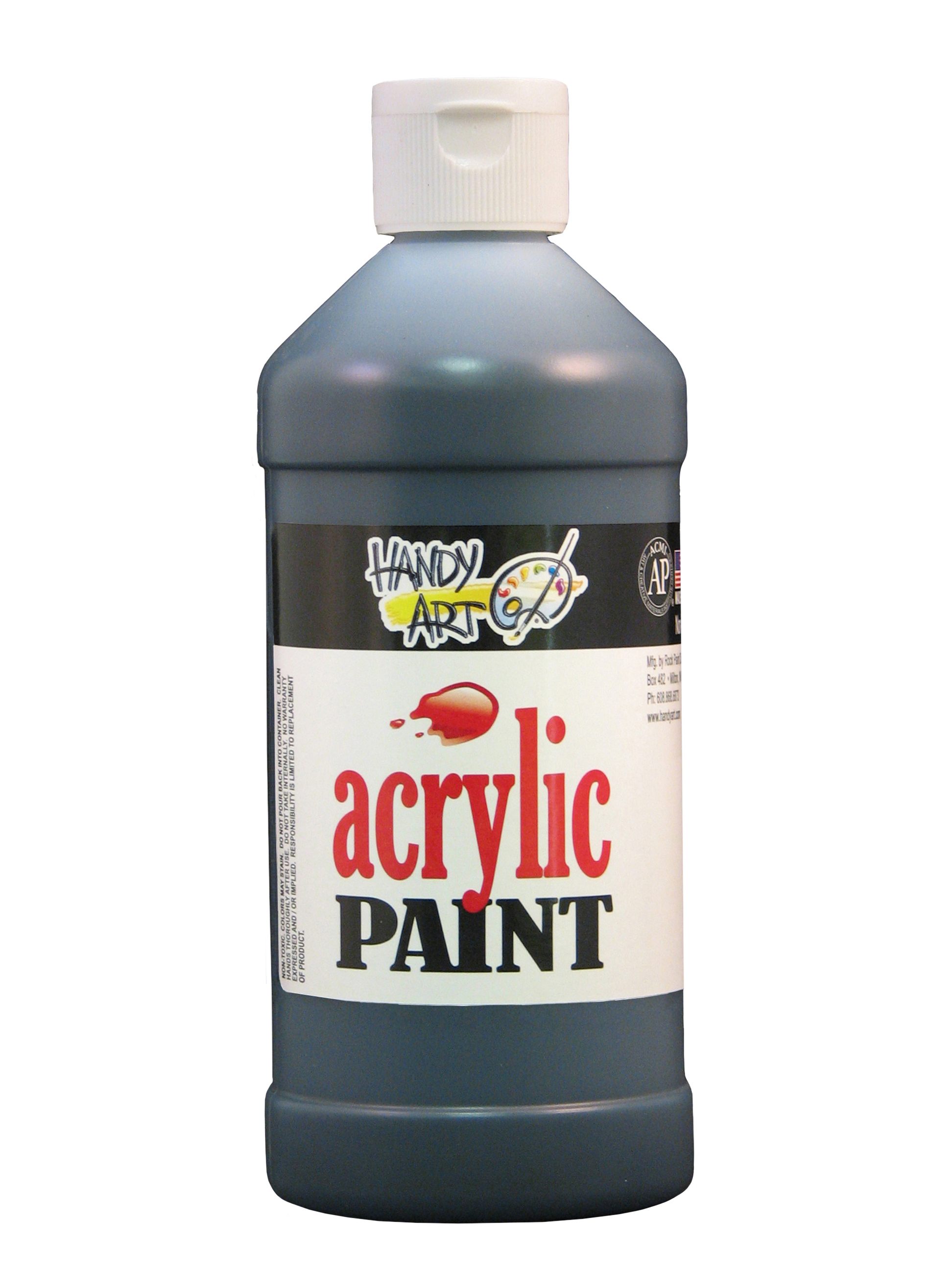 Handy Art 103100 Student Acrylic Paint Mars Black - 32 oz