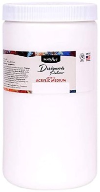 Handy Art 228811 Acrylic Glitter Glaze (For Acrylic Paint) - 16oz