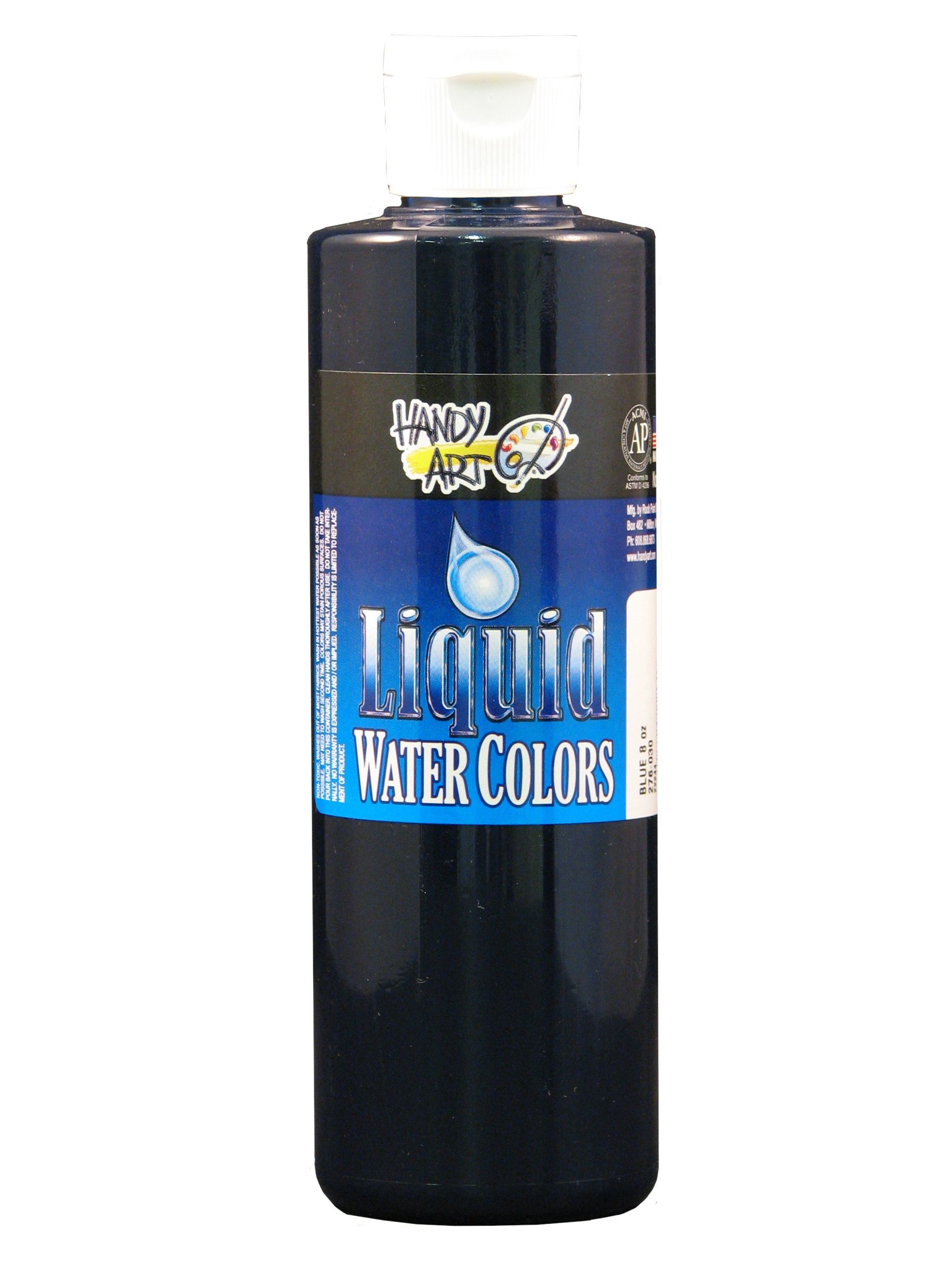 Watercolour Paint Handy Art Blue 276030 - 8oz - Each