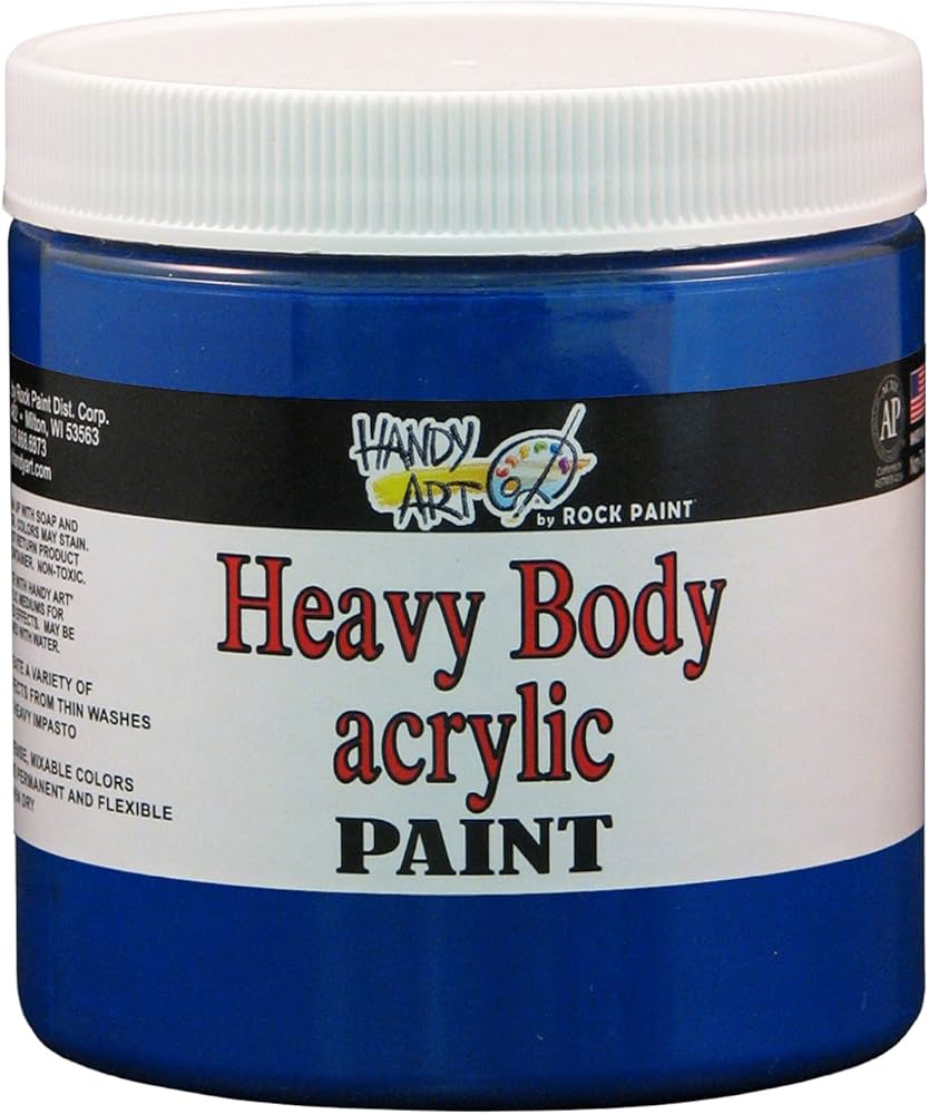 Handy Art Heavy Body Acrylic 702-063 Colbalt Blue 1/2 Gallon