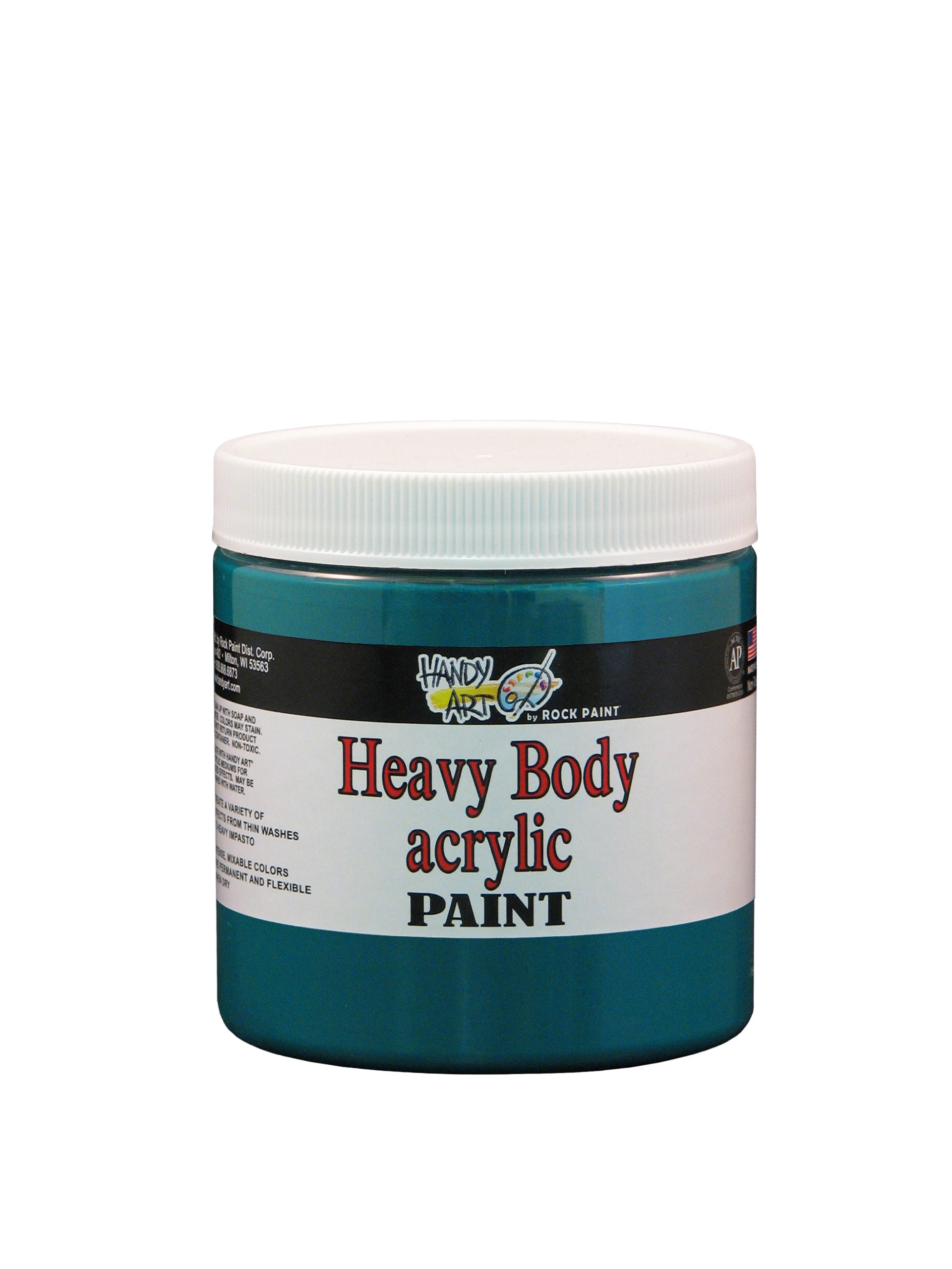 Handy Art Heavy Body Acrylic 702-050 Pthalo Green 1/2 Gallon