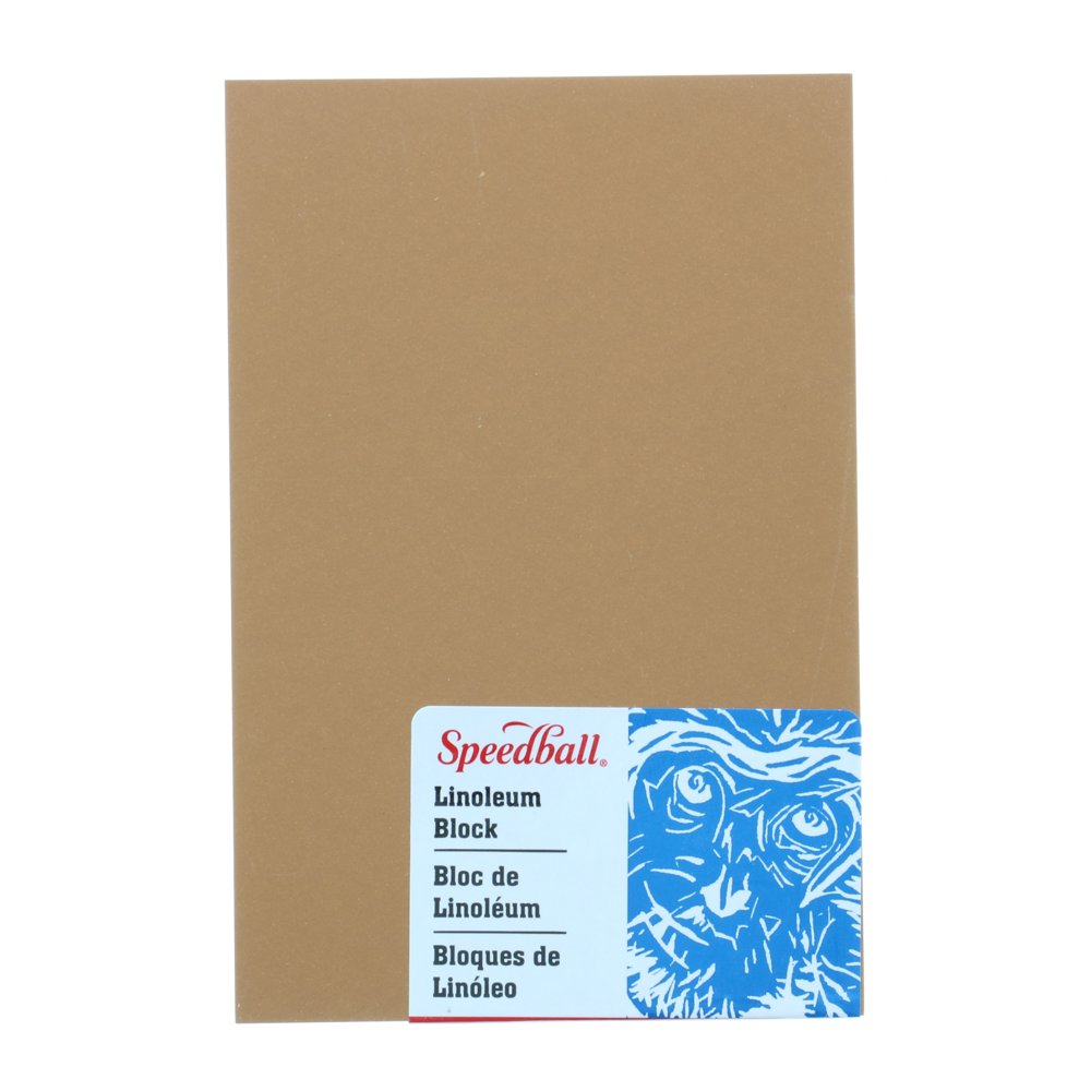 Speedball 4376 Lino Block - 4" x 6" - Package of 10