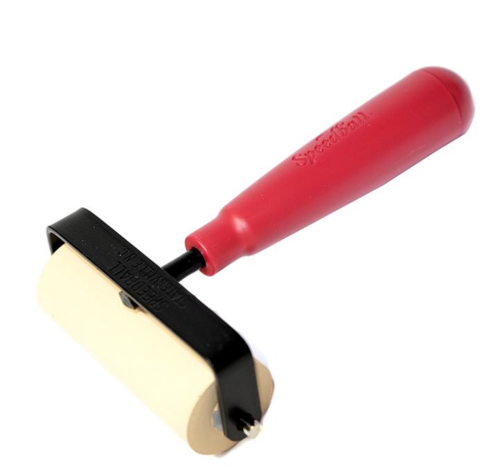 Speedball 4129 Lino Roller Soft Rubber - 6"