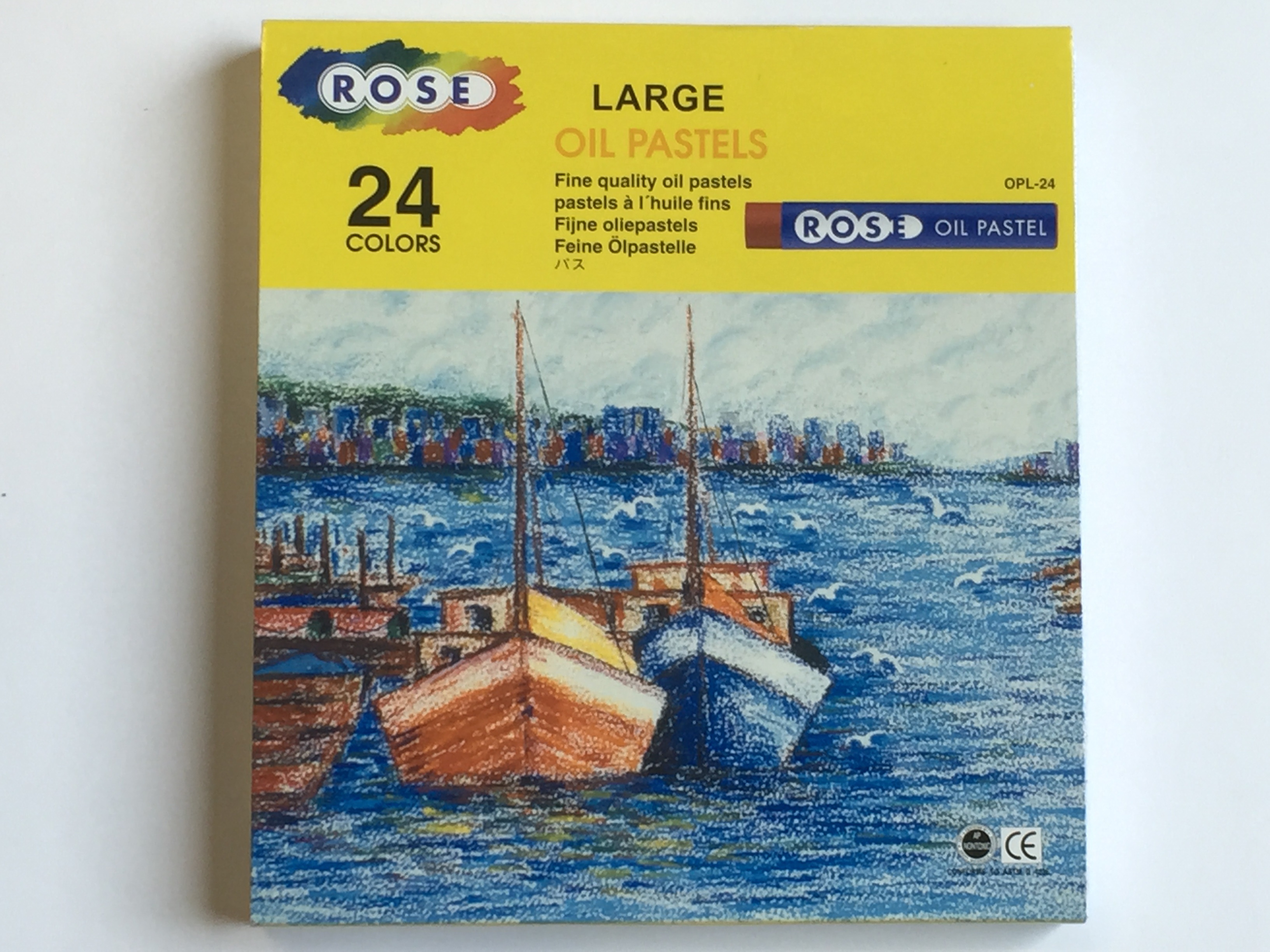 School Source OPL24 Oil Pastels Oversize -  Jumbo