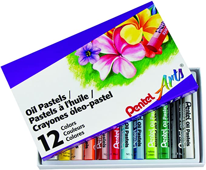 Oil Pastels (Pentel) - 12/package