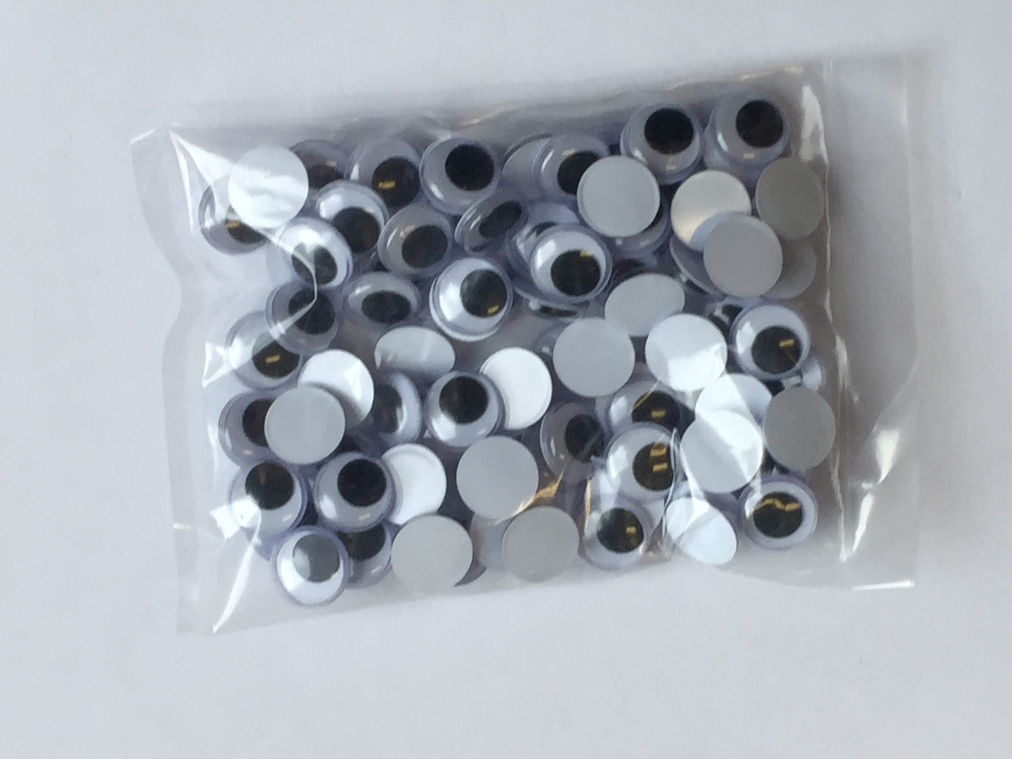 Wiggle Eyes Black - 12mm